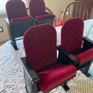 American Girl Molly’s Velvet Theater Seats